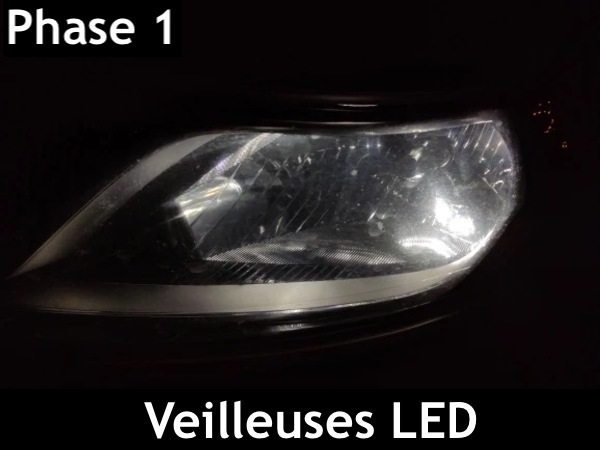 Pack Leds veilleuses pour Audi A3 8P (feux de position)