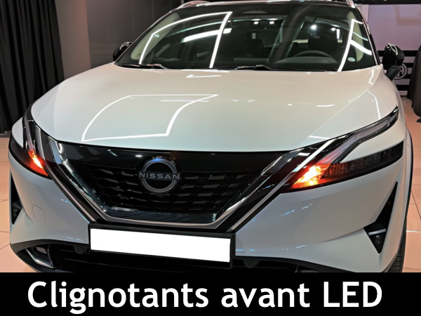 Clignotants LED avant pour Nissan Qashqai 3 J12