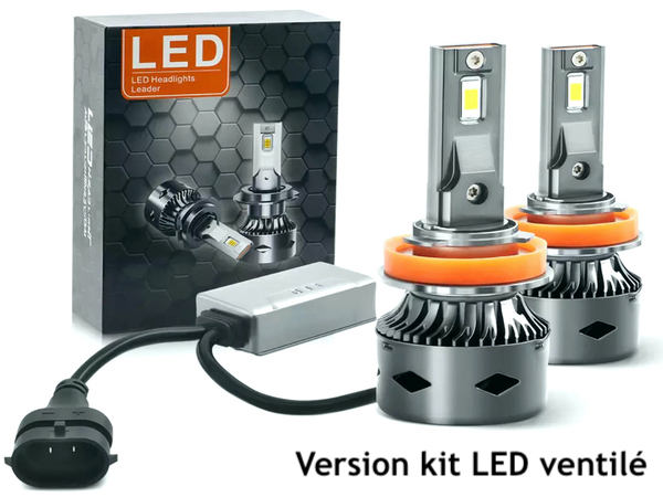 Antibrouillards LED ( Version kit LED ventilé )