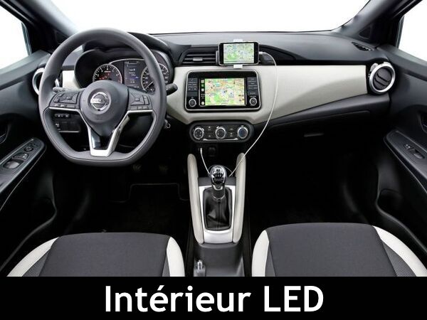 Pack ampoules LED intérieur pour Nissan Micra K14