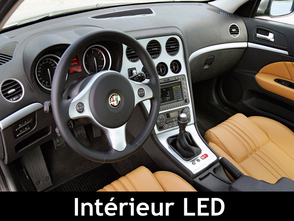Ampoules LED intérieur pour Alfa Romeo 159 : 159SW