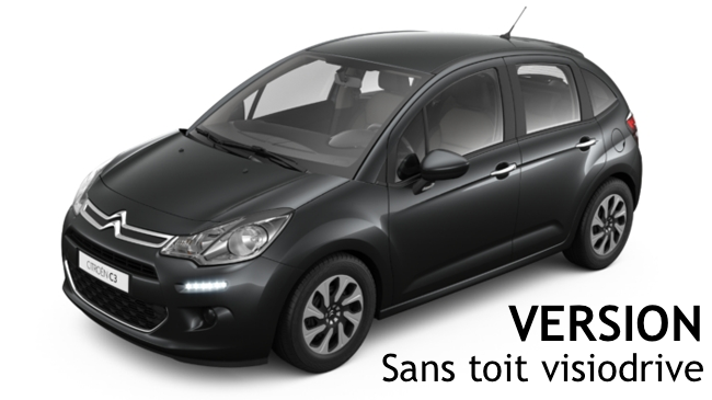 C3 II sans toit visiodrive