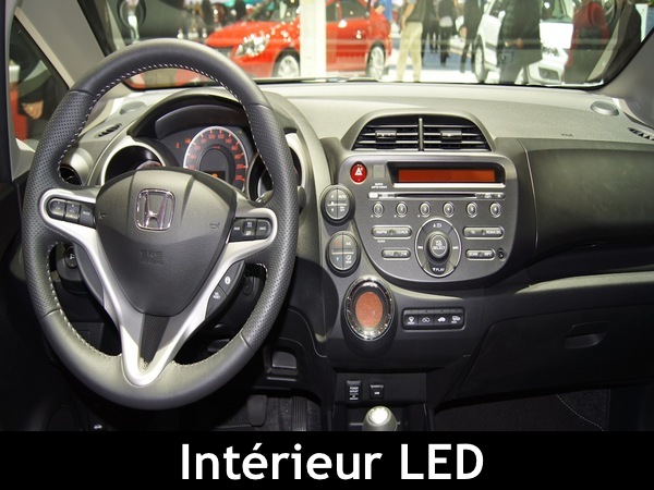 Pack ampoules LED intérieur pour Honda Jazz 2