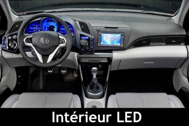 Pack ampoules LED intérieur pour Honda CR-Z
