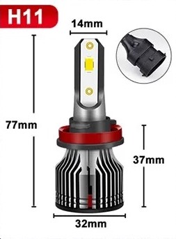 Ampoules LED H11 Ultimate