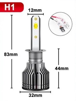 Ampoules LED H1 Ultimate