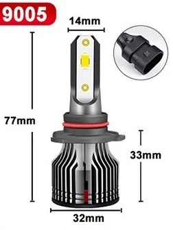 Ampoules LED HB3 Ultimate