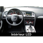 pack ampoule led intérieur Audi A6 C6