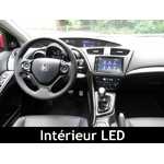 Pack ampoules LED intérieur pour Honda Civic 9G