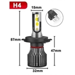 Ampoules LED H4 Ultimate