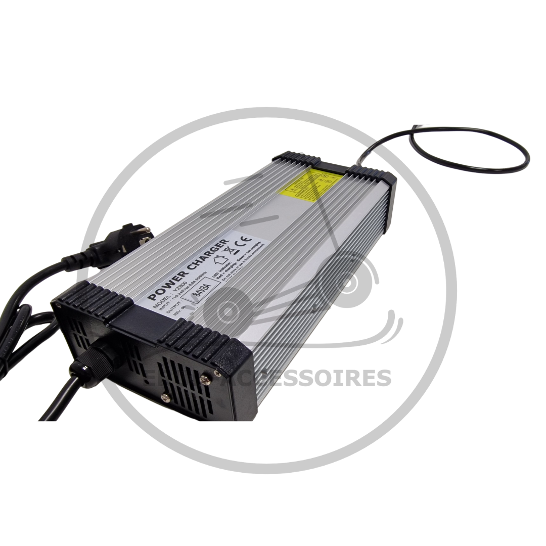 Chargeur trottinette électrique rapide 72V 84V / 10A (connecteur LP-16