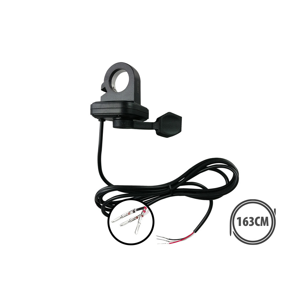 Gâchette type quad droite connecteur JST