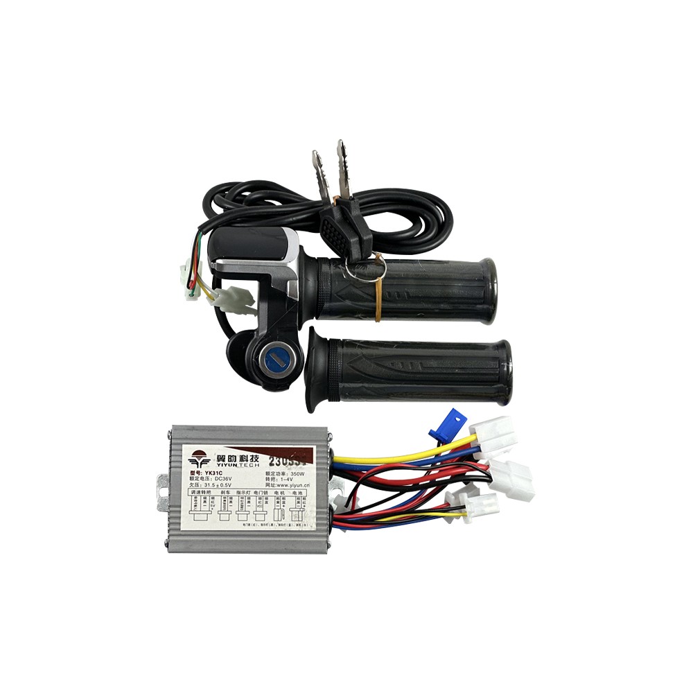 Kit Controleur et Accelerateur Display Quad Enfant 36V 350W