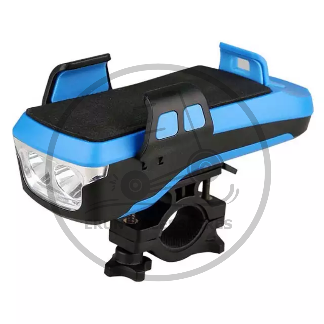 eclairage support telephone bleu 4