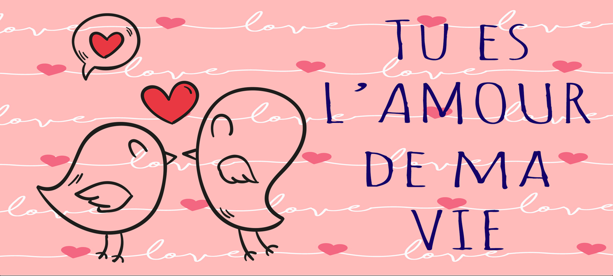 tu es lamour de ma vie oiseaux