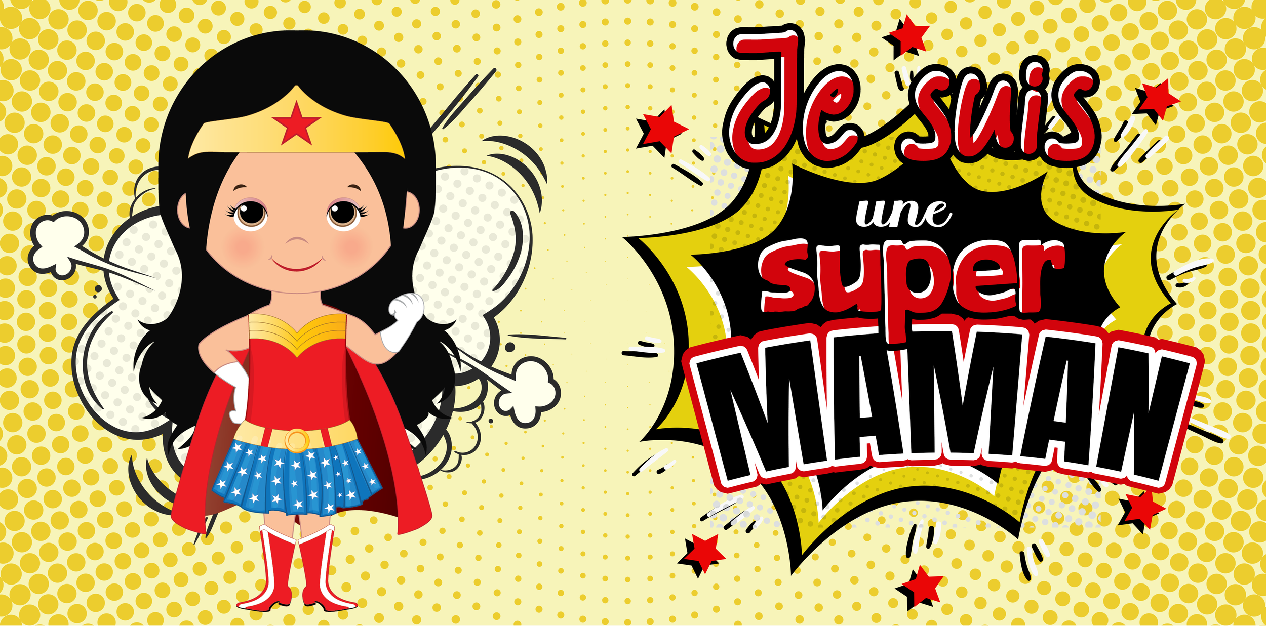 je suis une super maman super héros