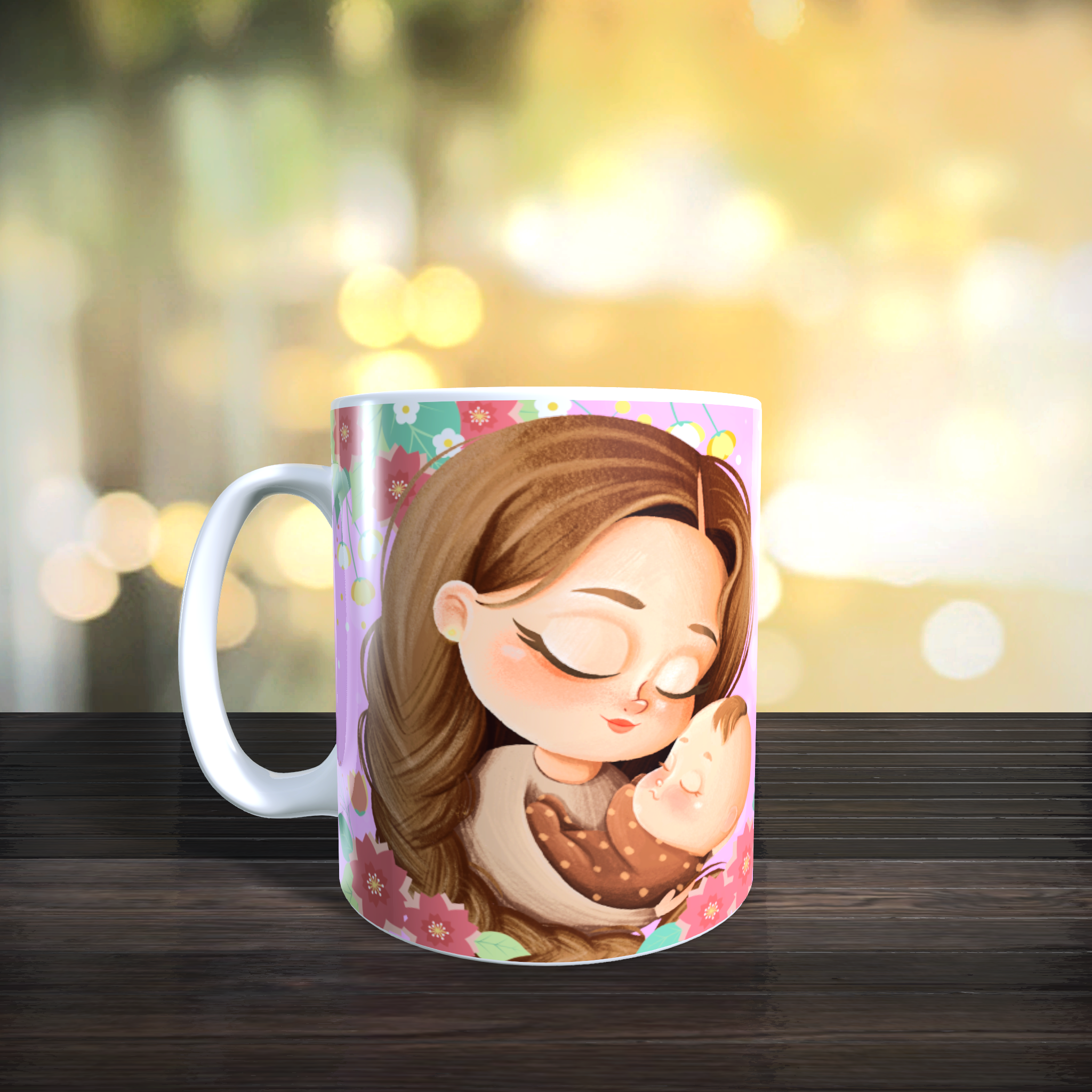 Mug bonne fête maman M-044