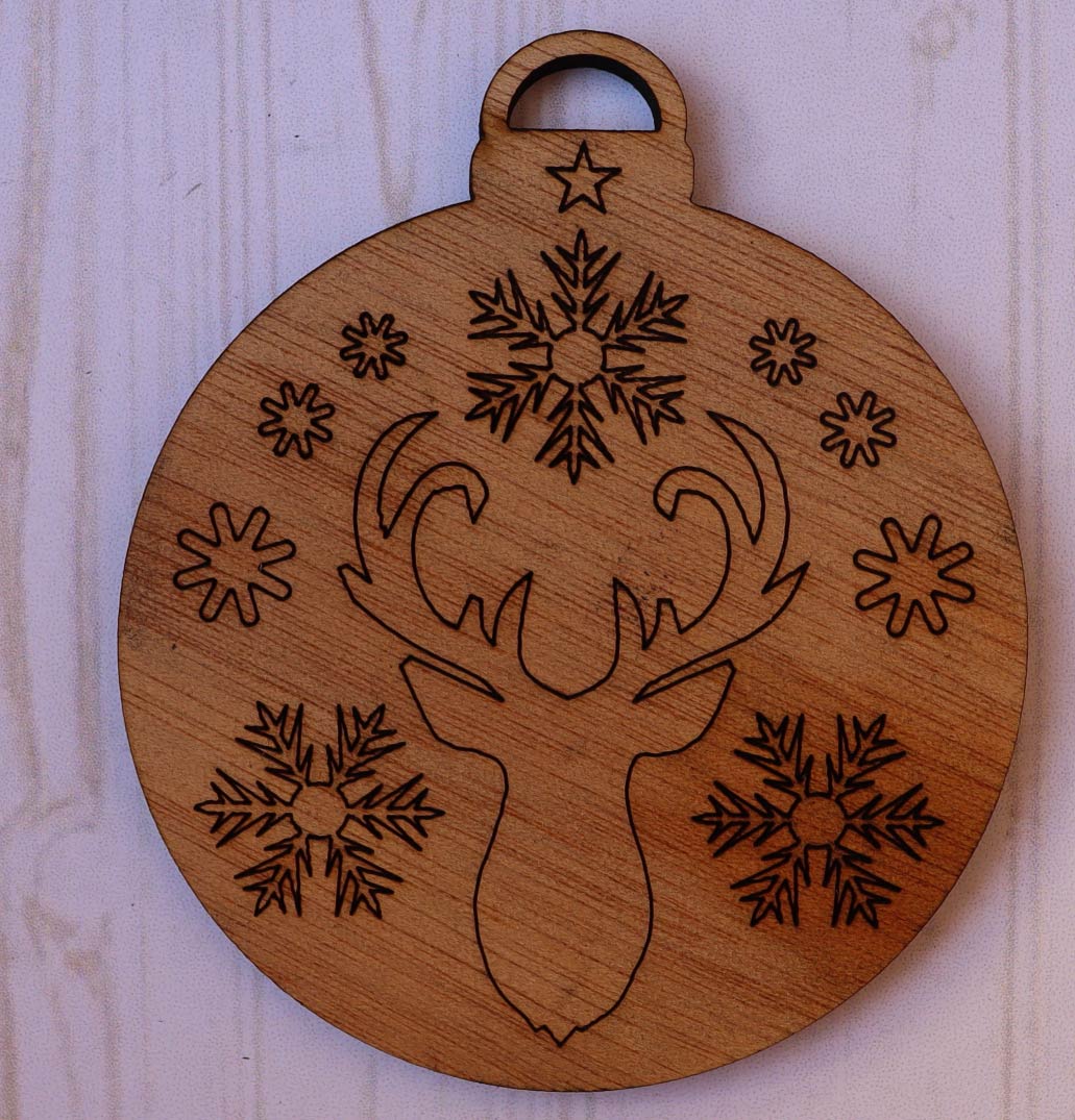 Boule de Noël décorative modèle DC-010