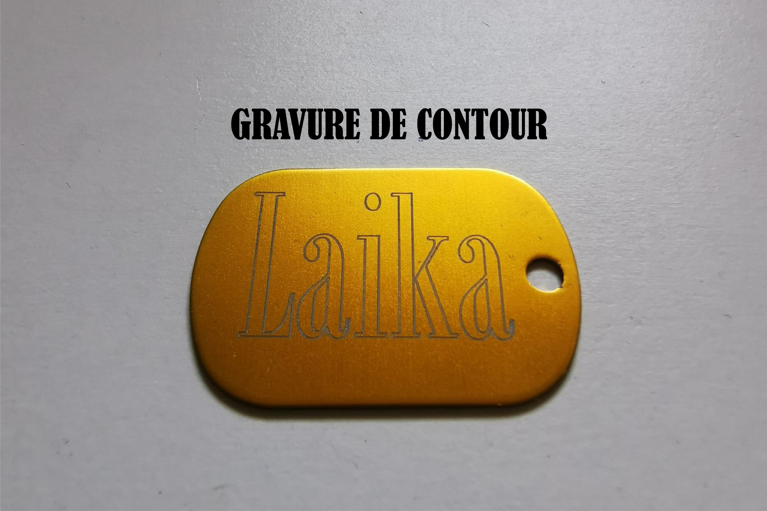 gravure de contour
