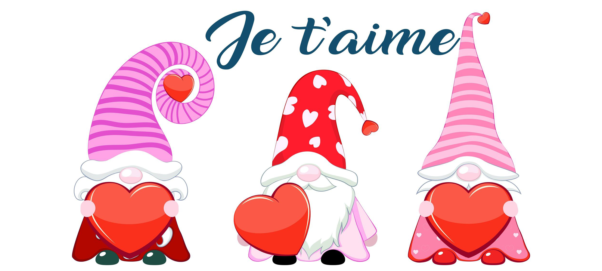 je taime gnome coeur