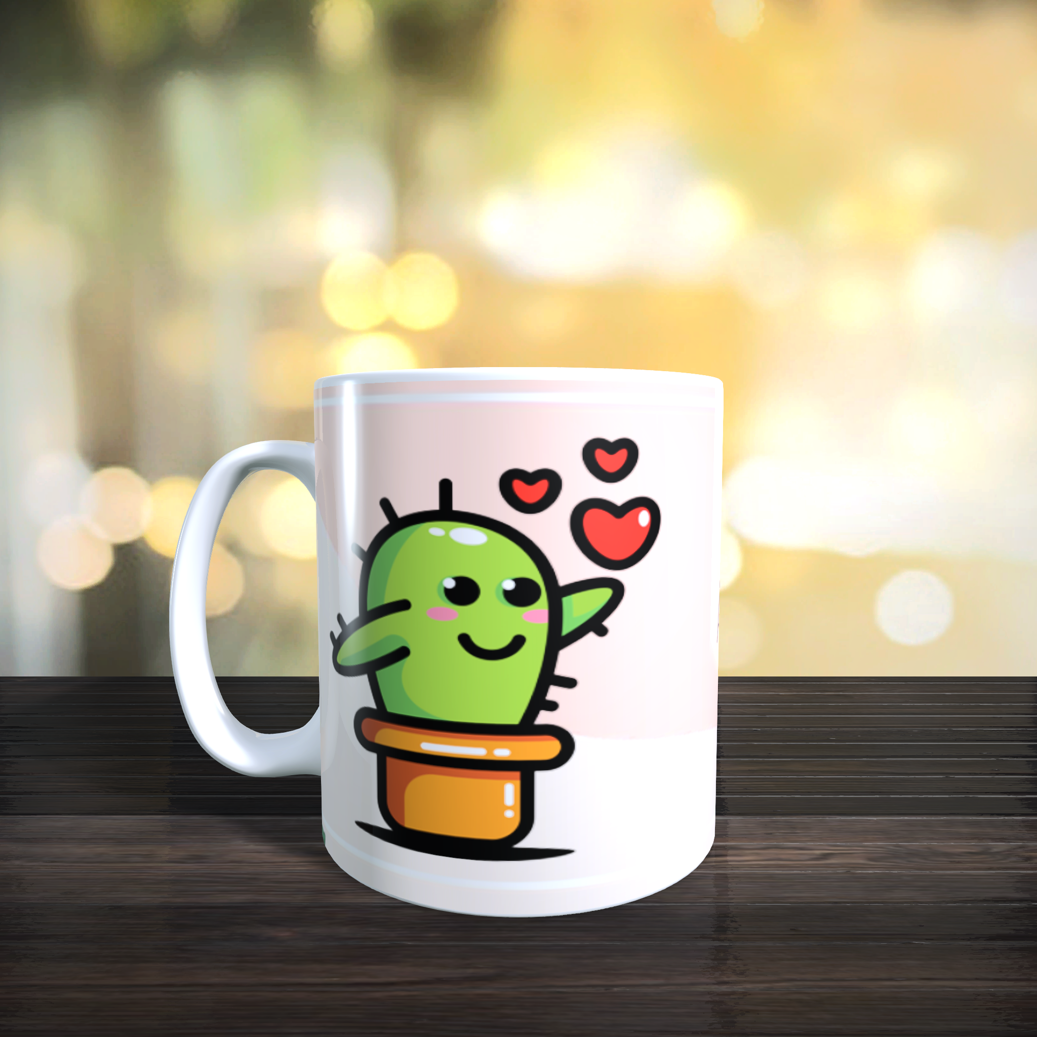 Mug la vie a du piquant ave toi personnalisé en céramique M-021