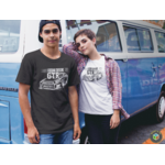 couple-wearing-different-round-neck-tees-mockup-against-a-blue-van-a16443