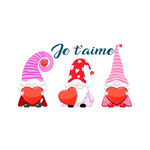 je taime gnome coeur