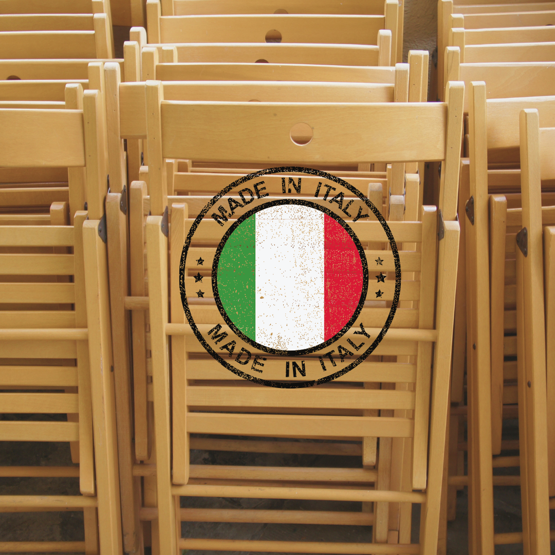 Chaises pliantes made in Italie