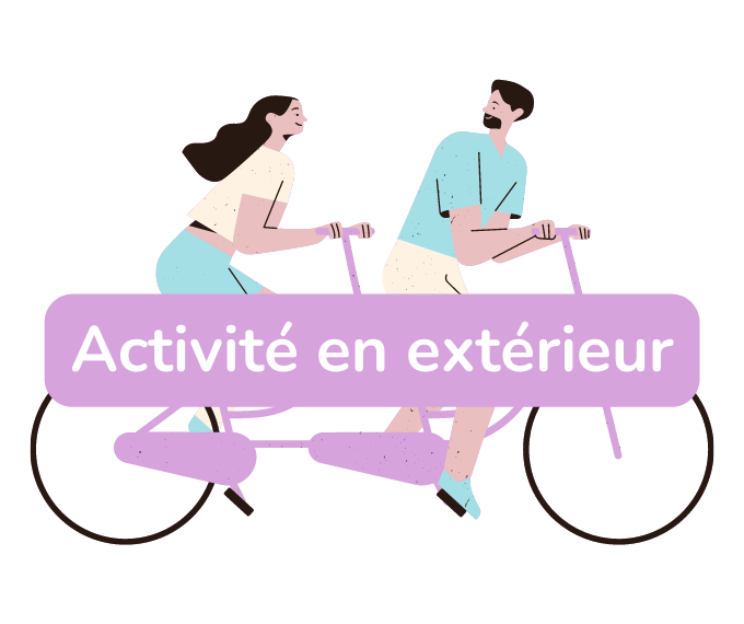 Activités de couple en extérieur