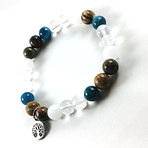 Bracelet Forêt bleue