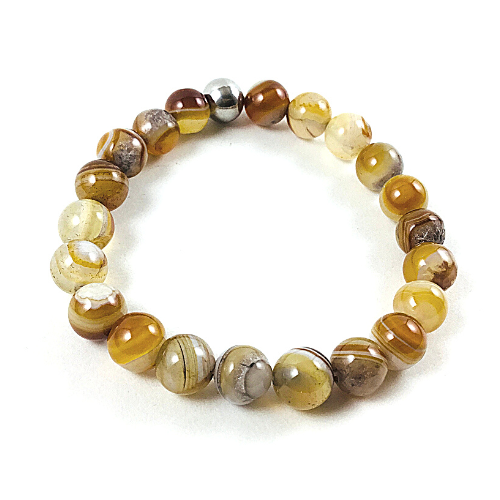 Bracelet Agate de Madagascar