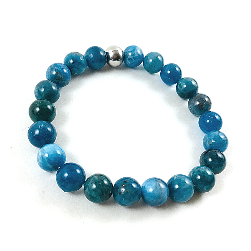 Bracelet Apatite bleue