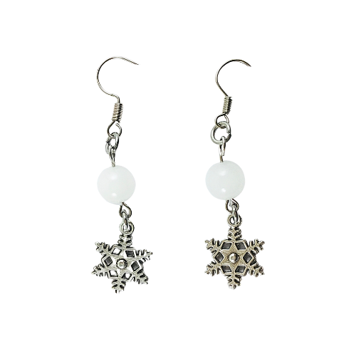 Boucles d\'oreilles Flocon d\'hiver