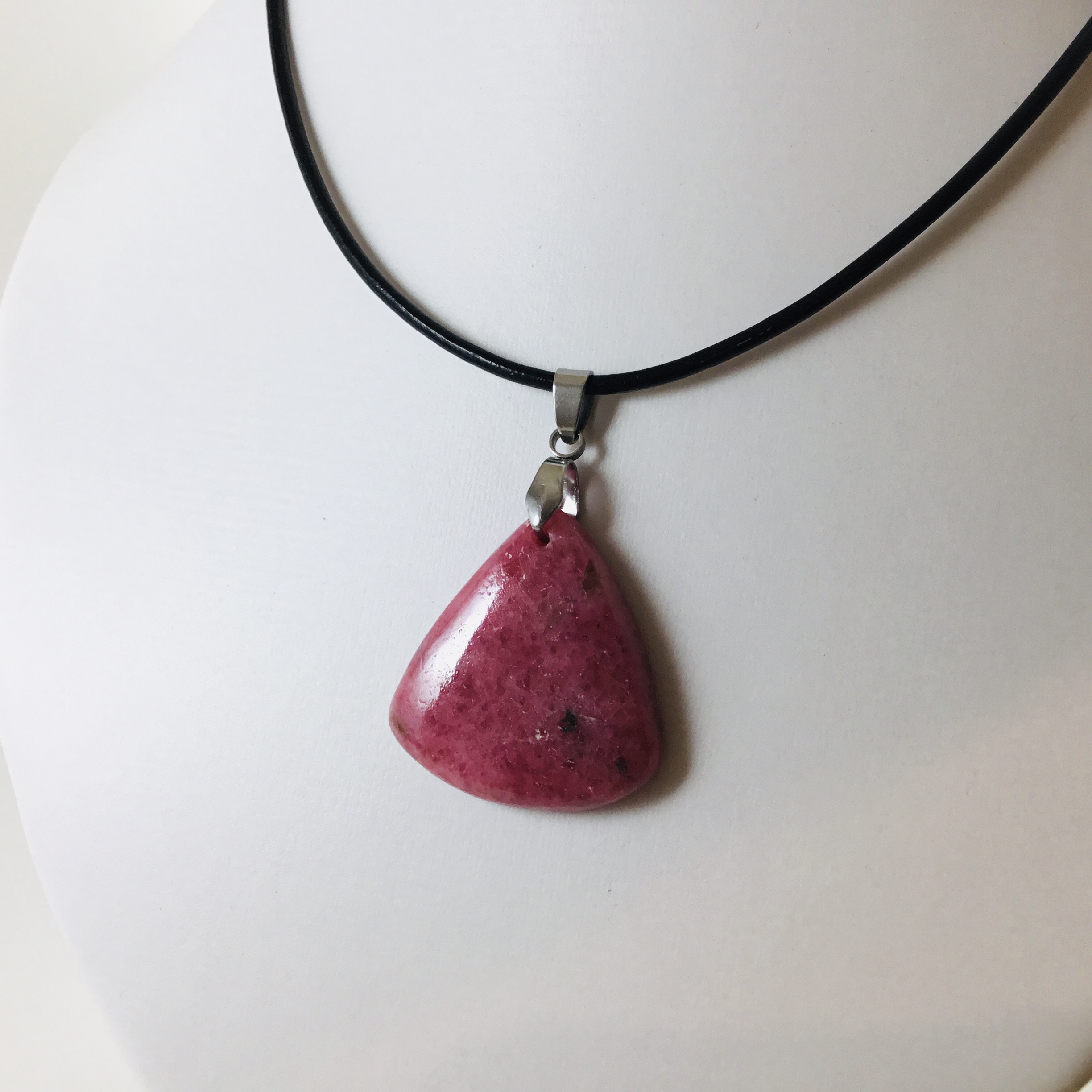 Collier Rhodonite (modèle unique)