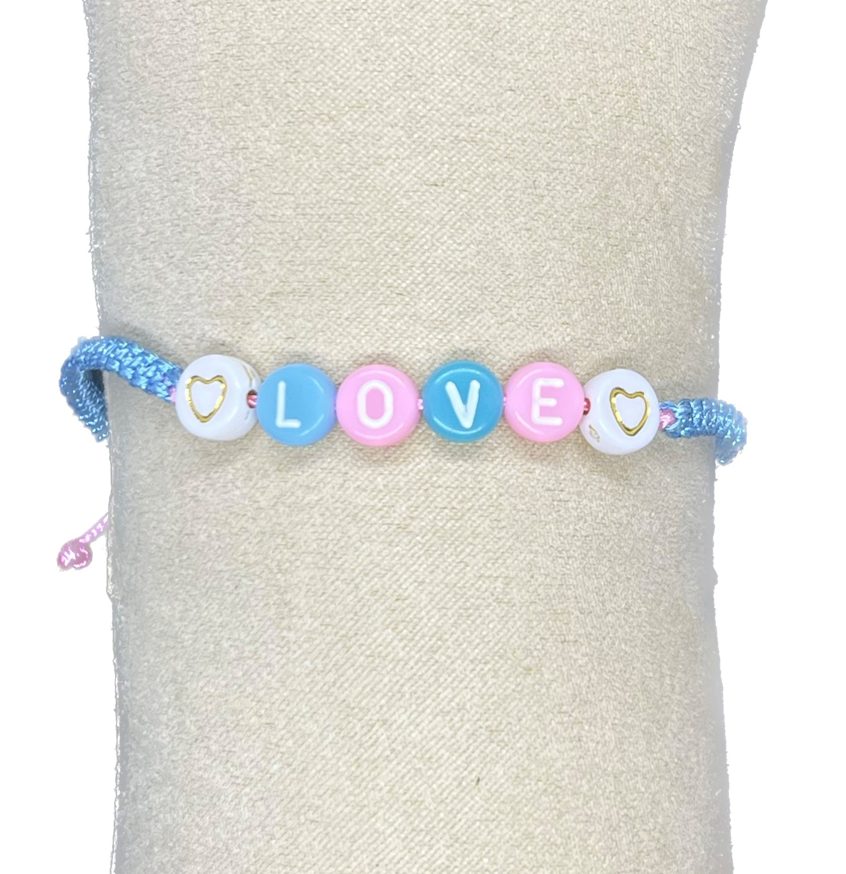 bracelet love bleu clair 2