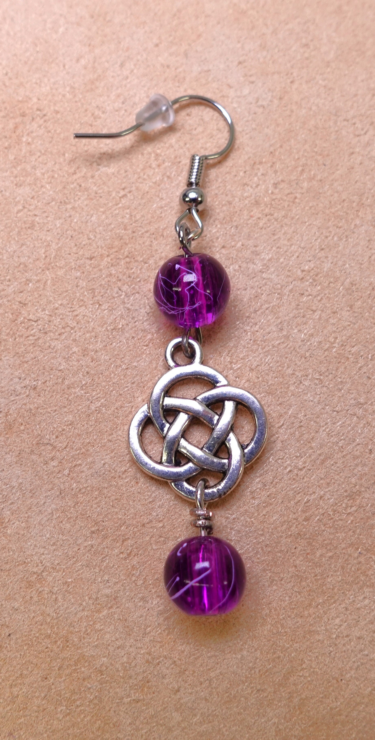 BO nœuds celtique  violet 2