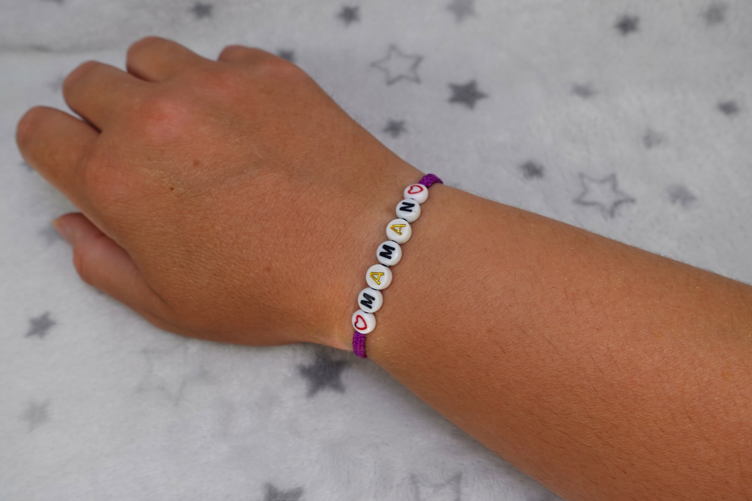 bracelet maman violet1