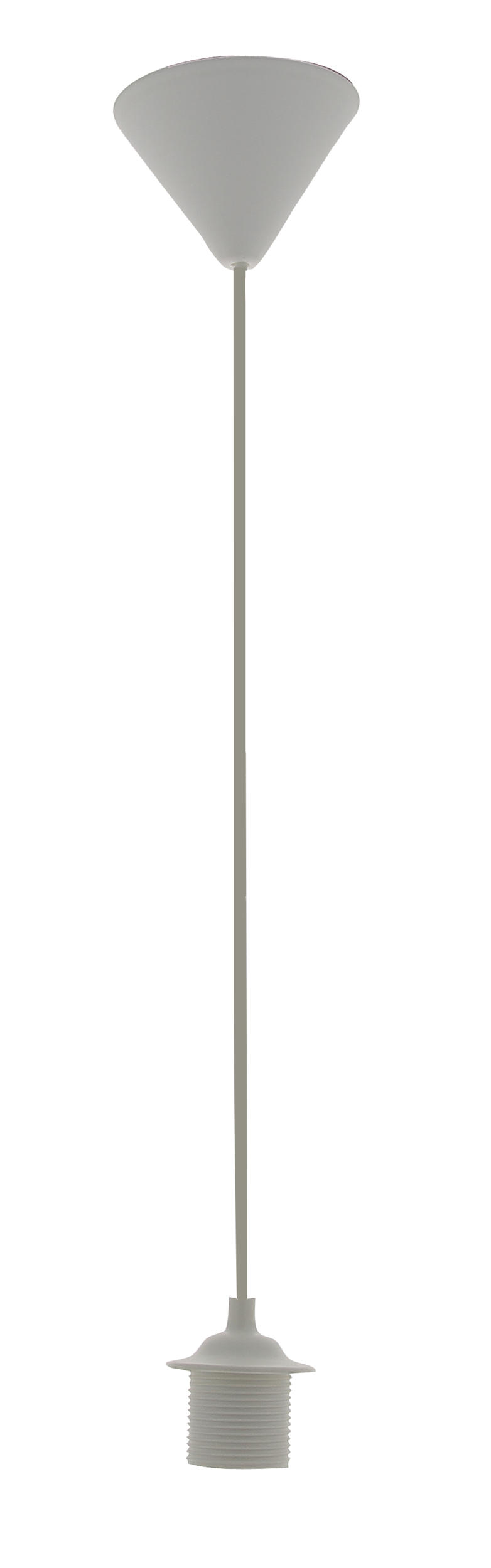 Cordon de suspension en PVC Blanc - 53cm