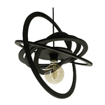 Suspension cercles revolution gris anthracite