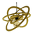 Suspension cercles revolution jaune