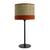Lampe abat-jour Rio raphia fabriqué en France terracotta