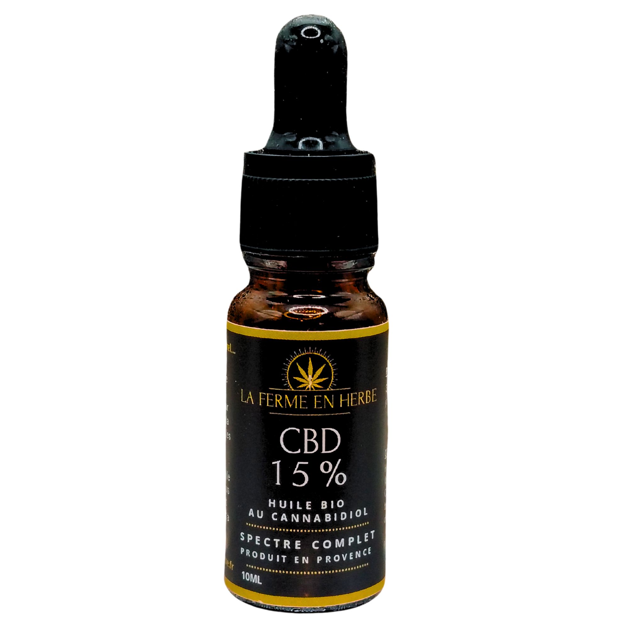 Huile de CBD 15 % | Le CBD Full-Spectrum et Franais | LFHE