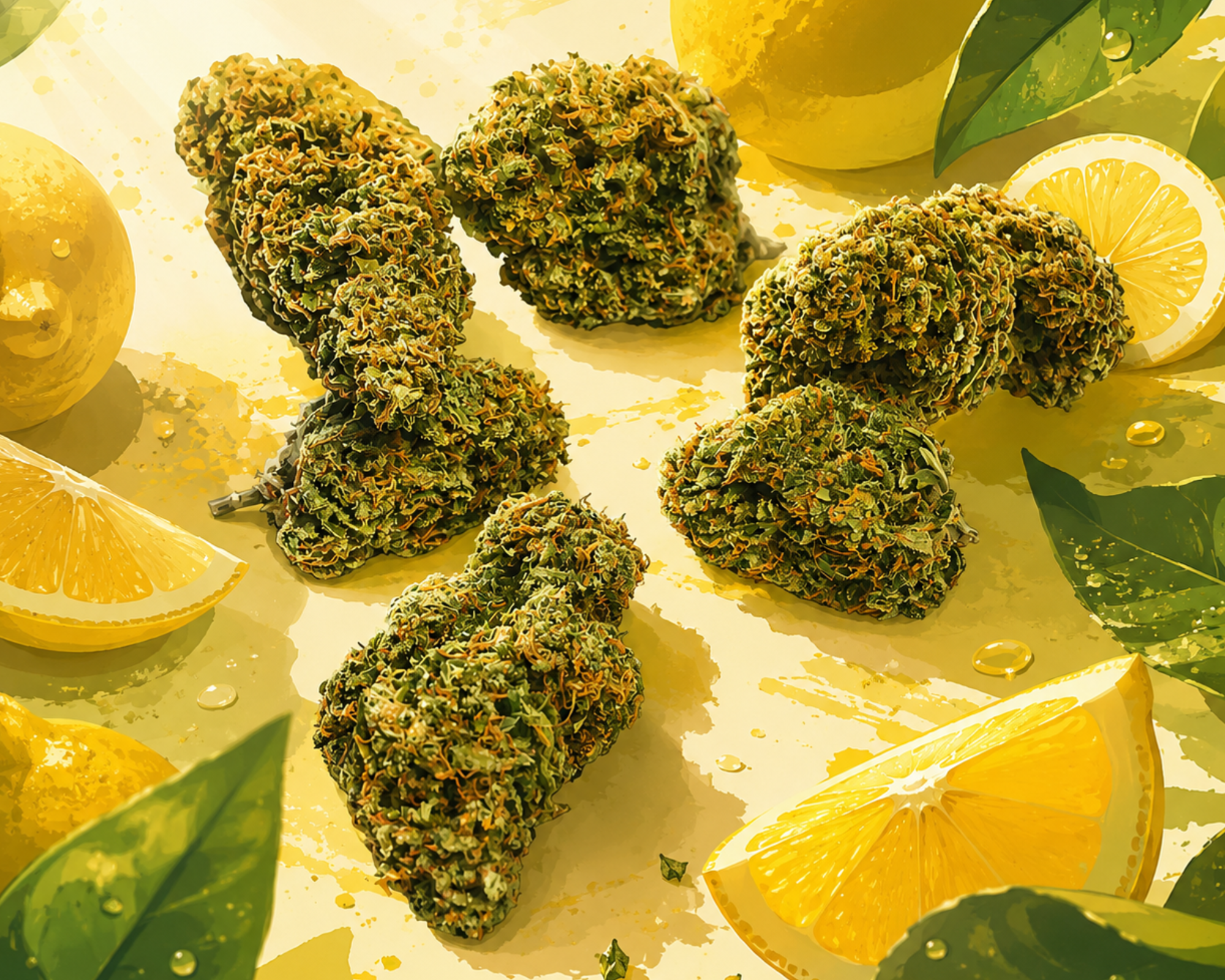 Fleur CBD Lemon Skunk citronnée