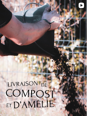 Les coulisses de La Ferme en Herbe, livraison de compost