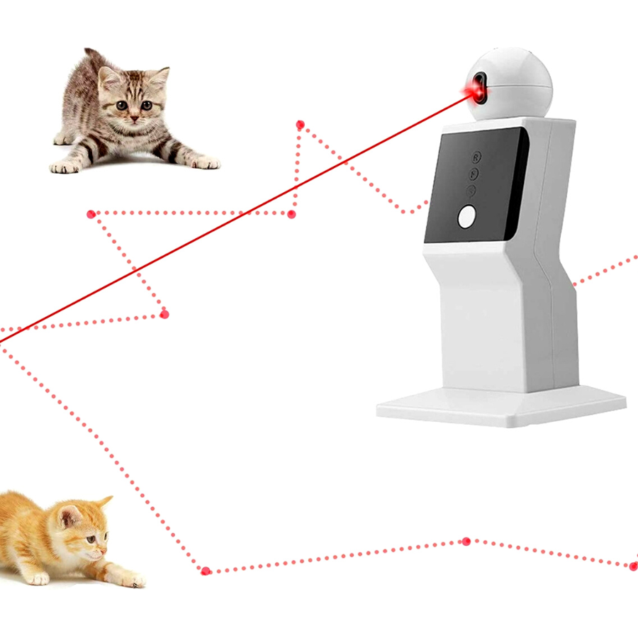 Jouet Pointeur en laser rotatif pour chat
