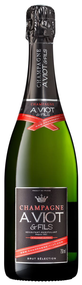 Champagne Viot & Fils récoltant manipulant Brut blanc www.luxfood-shop.fr
