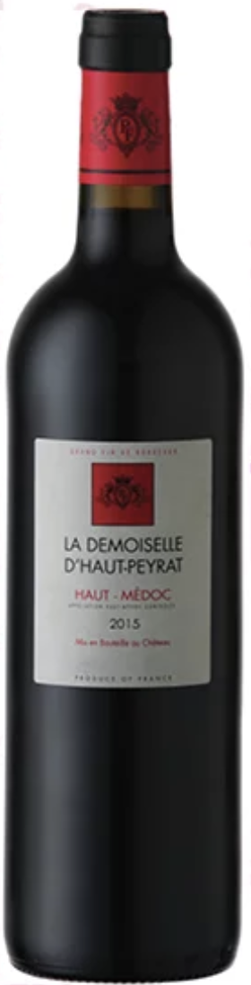 Château Peyrat-Fourthon La Demoiselle D\' Haut-Peyrat 2015 Haut-Médoc - carton de 6 bouteilles