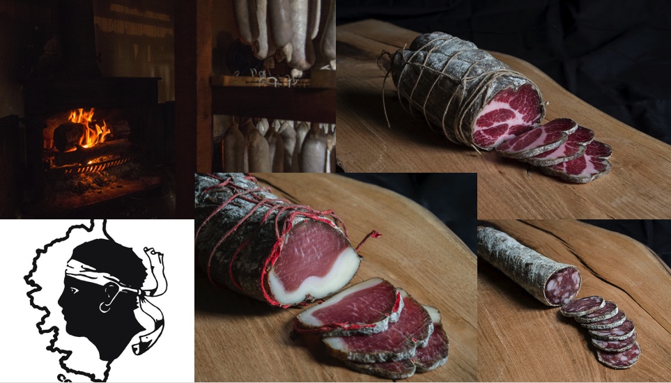 Lot 3 charcuterie Corse sous-vide Coppa Lonzo Saucisson