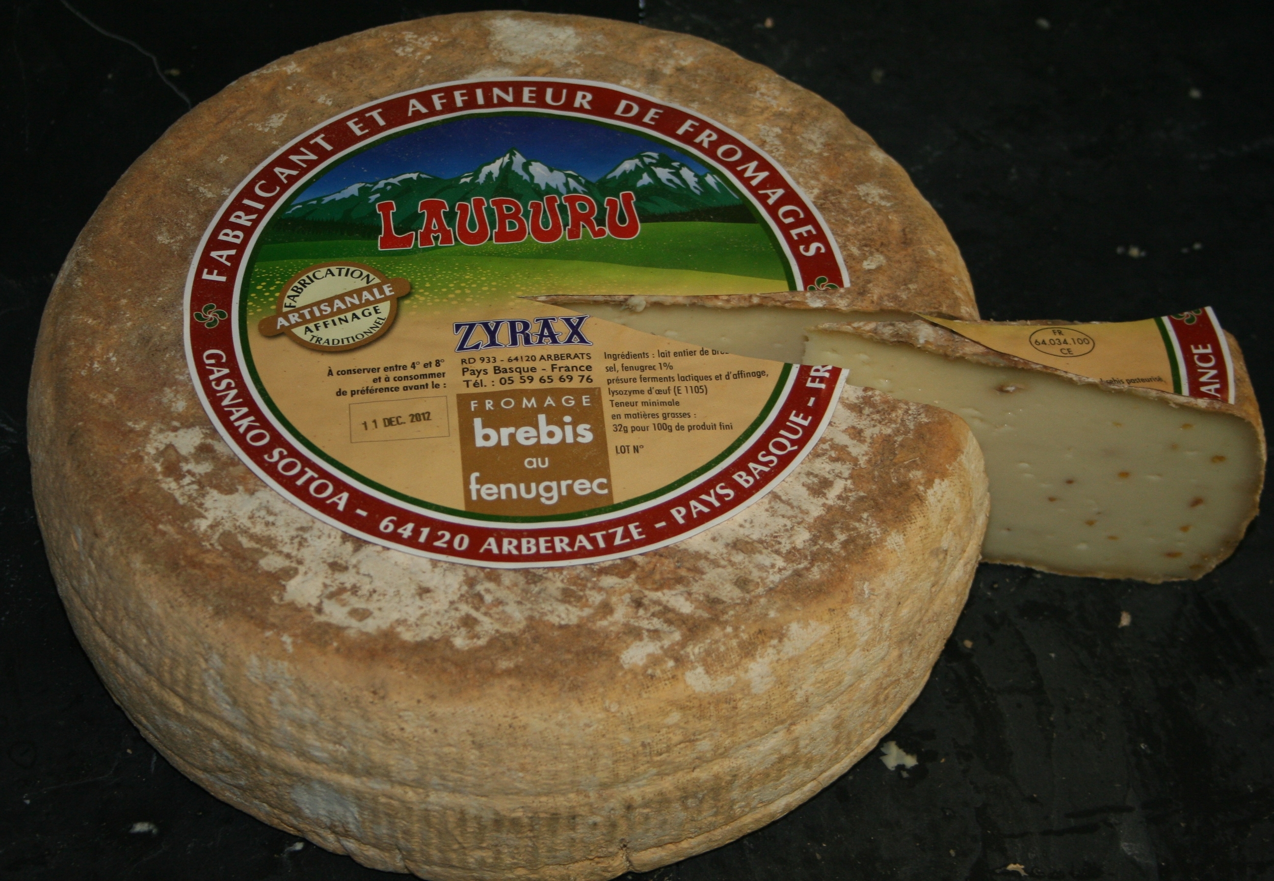 Brebis au Fenugrec2-zyrax fromage-www.luxfood-shop.fr
