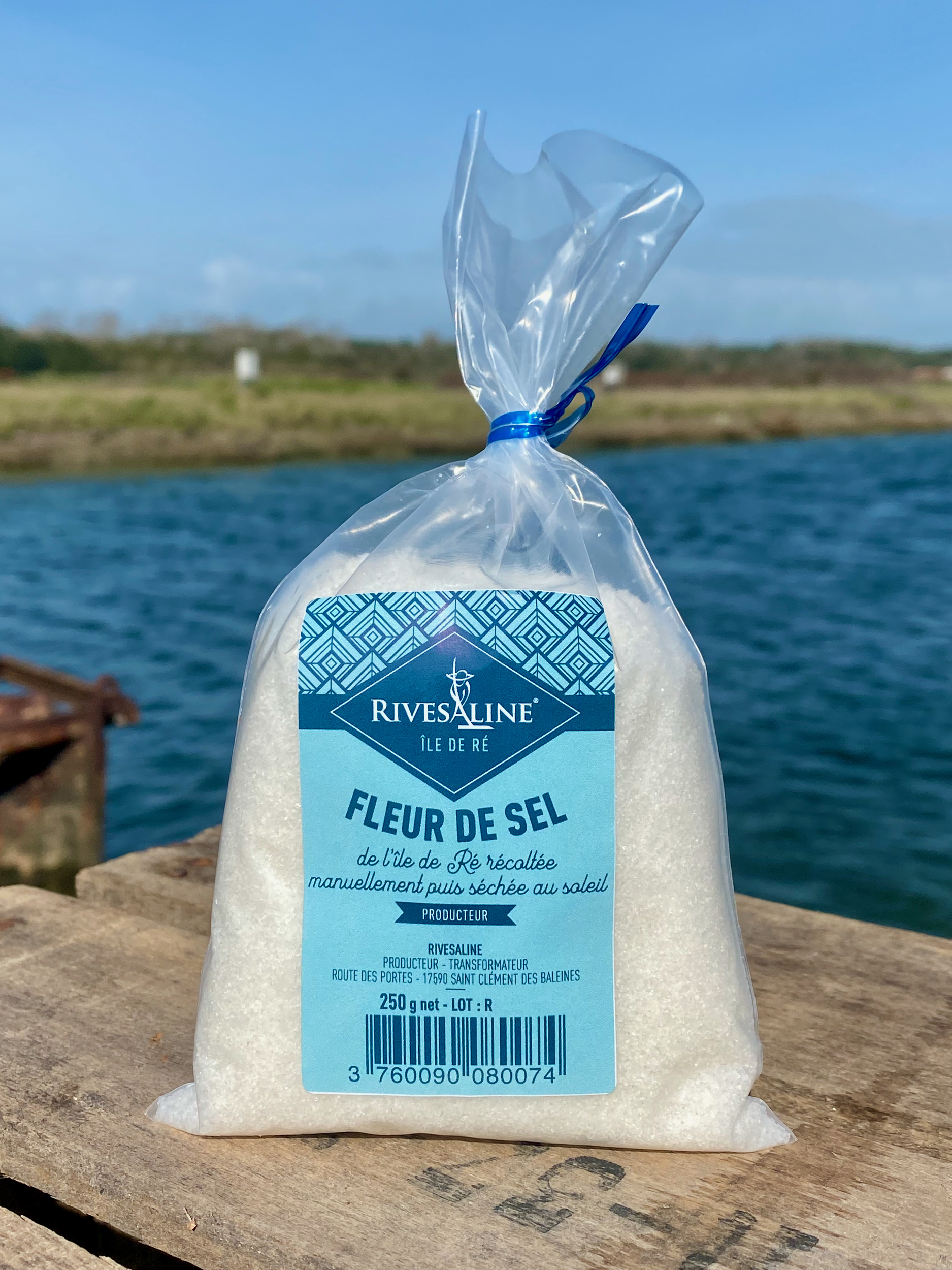 Fleur de sel 250 g - RIVESALINE-www.luxfood-shop.fr